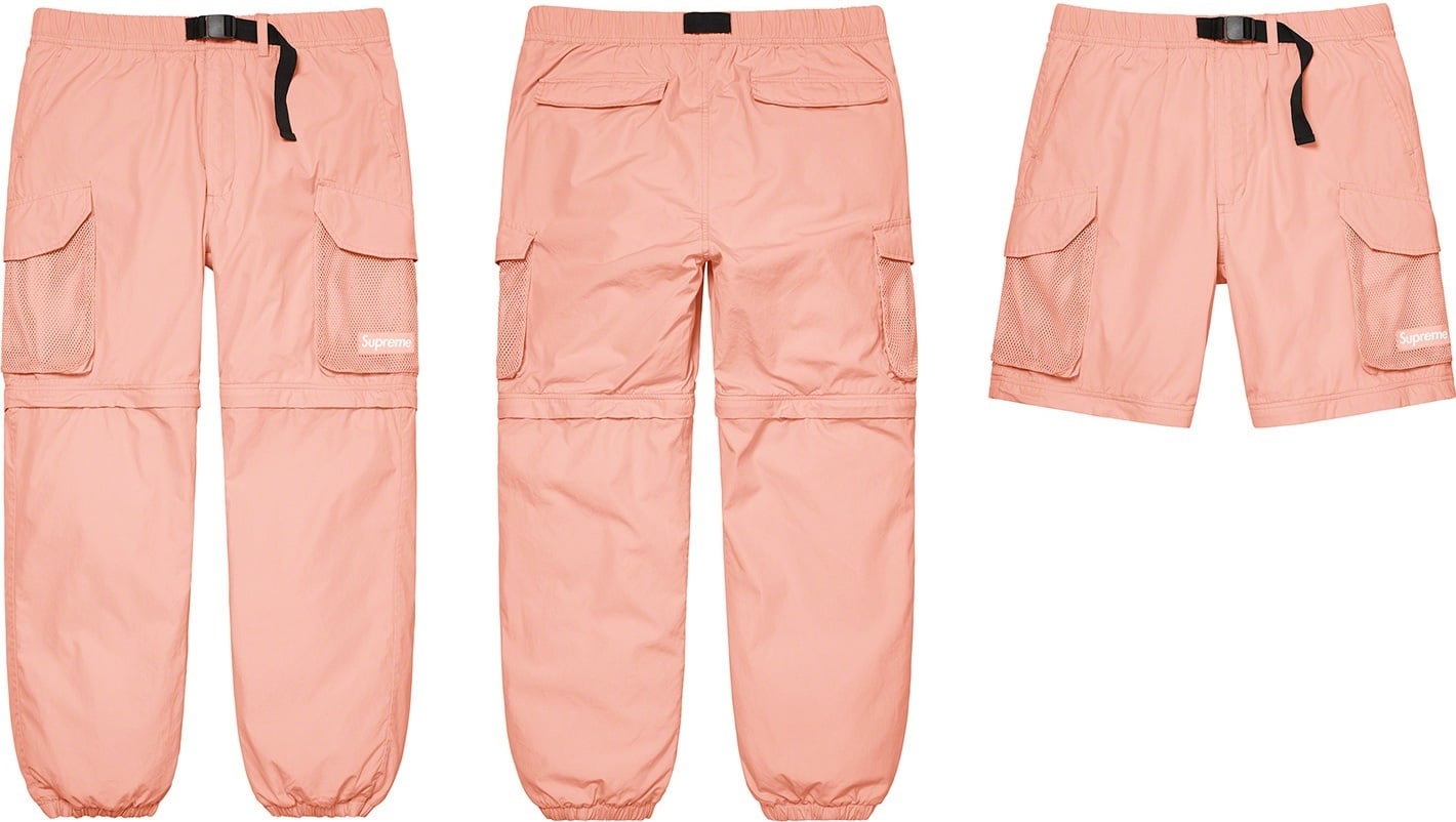 Mesh Pocket Belted Cargo Pant view 12